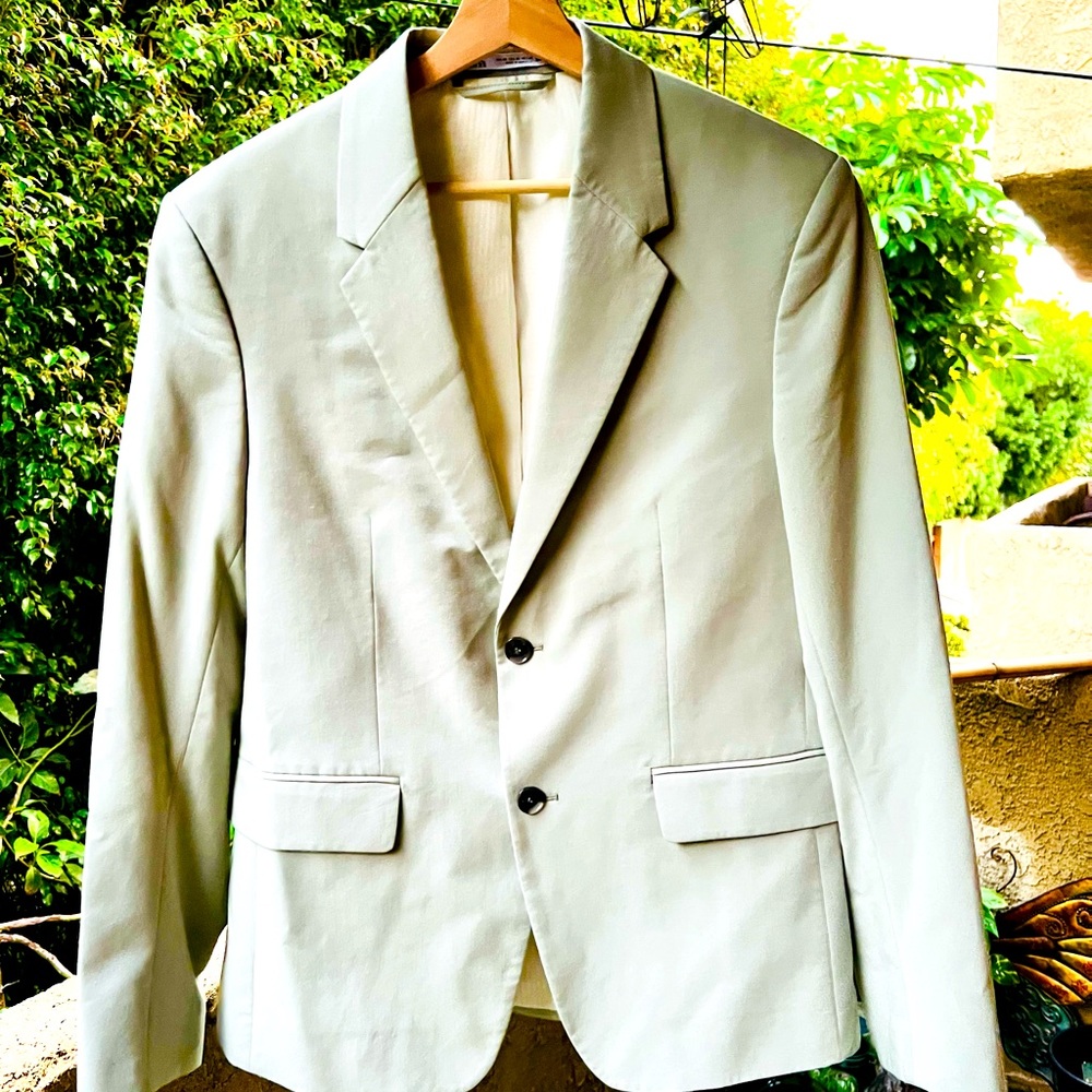 Mint Green Zara Mens Blazer